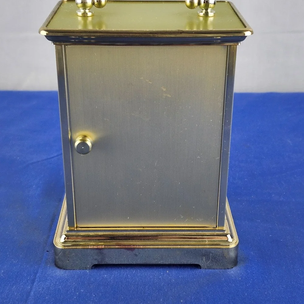 Vintage‎ Seth Thomas CHERISH No. 242 Elegant Gold Tone Mantel Shelf Table Clock
